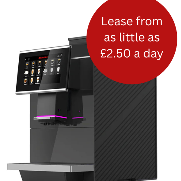 Image of Dr Coffee F15 bean-2-cup coffee machine with daily lease cost of from £2.50