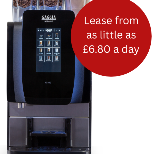 Image of Gaggia G100, with lease price of from £6.80 daily.