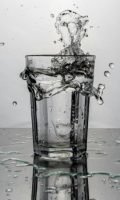 Glass of water